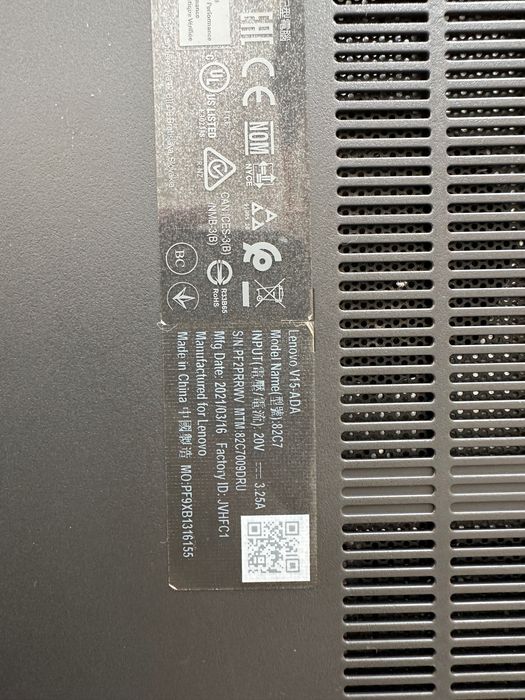 Ноутбук Lenovo V15ADA