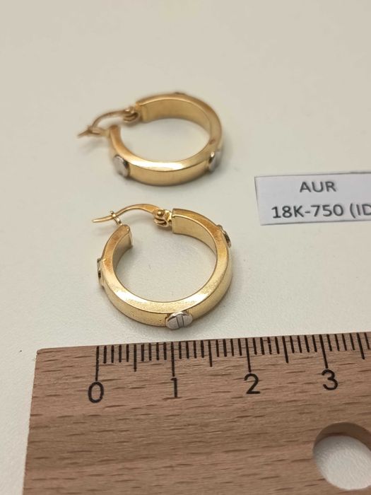 Cercei aur 18 Karate (4.22 grame) ID9755