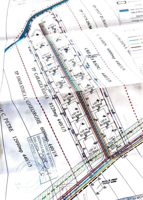 Vanzare Teren Intravilan Corbeanca- Balotesti, Loturi de 622 mp.