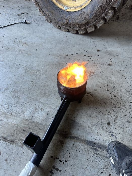 Горелка на отработено масло  !!!