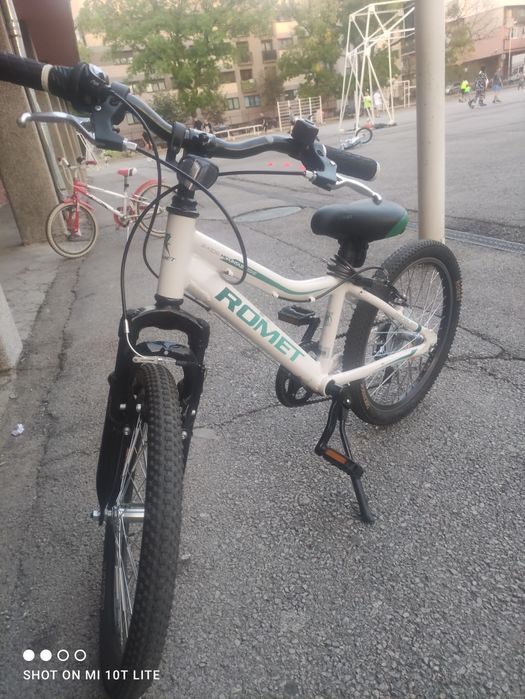 Продава се детско колело Romet Rambler 20 Kid 2 – White/Emerald