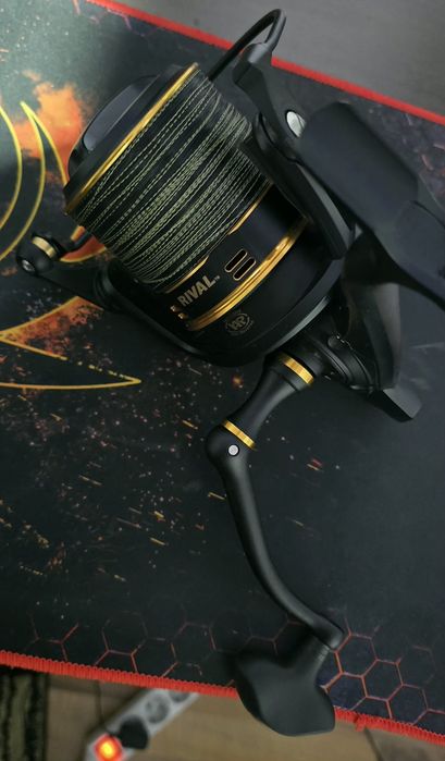 2 mulinete crap Penn Rival Long Cast  7000 și Okuma 8k Surf