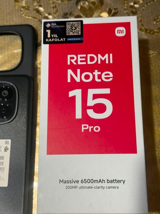 Redmi Note 15 pro yengi bir oy ishlatilgan