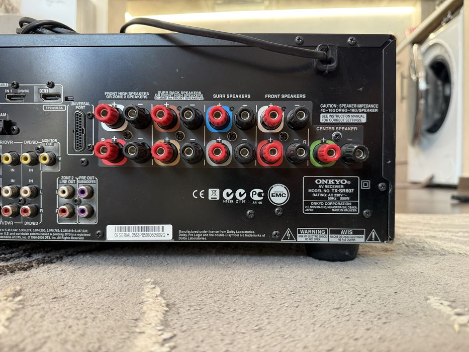 Onkyo TX-SR607 7.1 канала