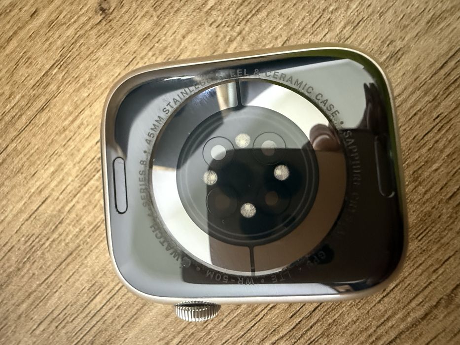 Apple watch seria 8 stainless steel