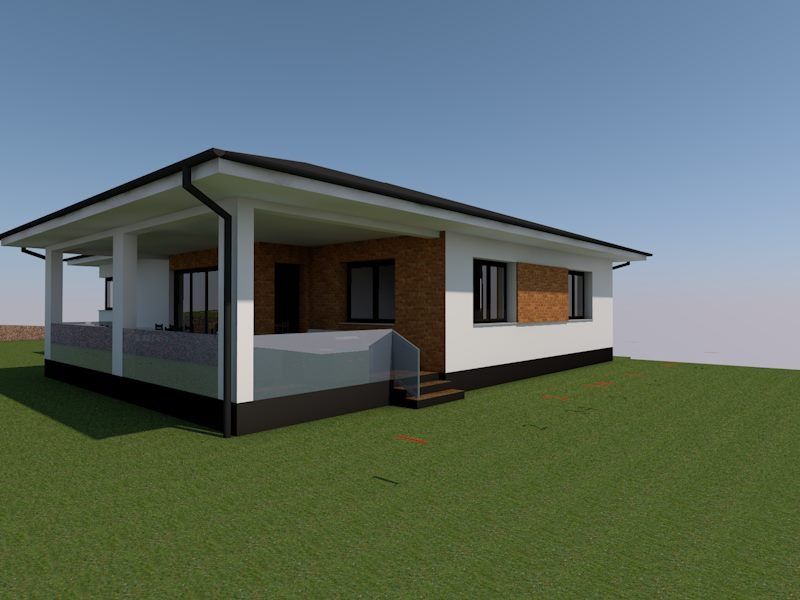 Casă individuală 122mp utili+33mp terasă teren 1250 mp Vâlcele Feleacu