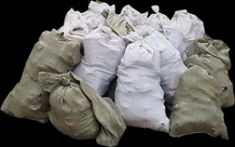 Отдам строительный мусор, стяжка