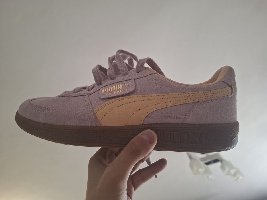 PUMA Palermo OG "Grape Mist-Peach Fizz" sneakers/Обувки ПУМА 44 номер леко лилави