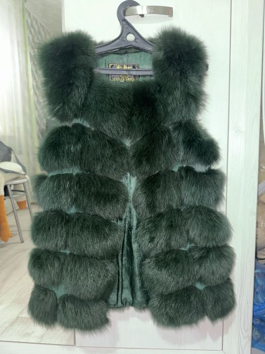 Жилет натуралный мех
