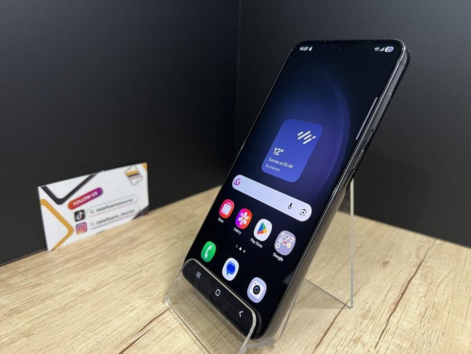 Samsung Galaxy S23 Plus 256Gb Phantom Black Second-Hand 3 ani garanție