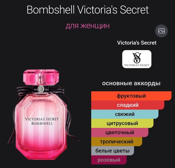 Духи Bombshell Victoria's Secret