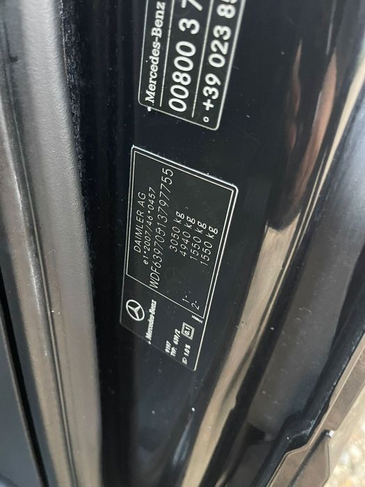 Mercedes Vito 113 Maxi 8 locuri 2014 Clima Piele Italia nerulat