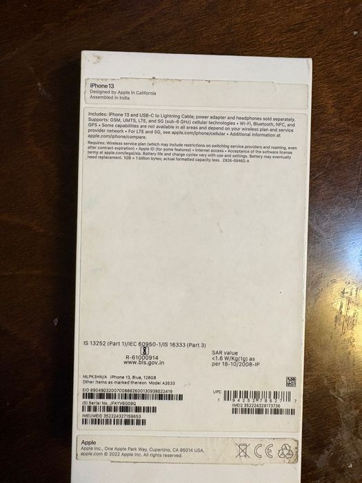 iPhone 13 iCloud lock на запчасти