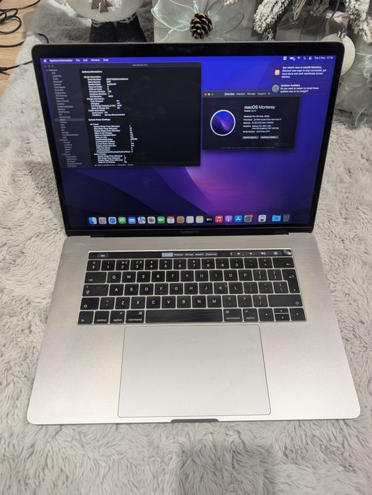 MacBook pro 15 2016 i7 16gb 1TB