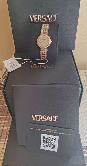 Versace Greca Goddess Precious/Diamonds 28mm