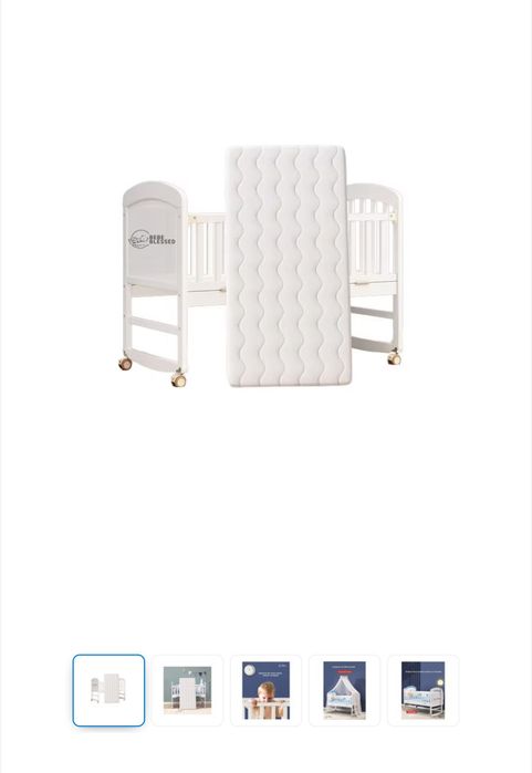 Pătuț bebeluș tip leagăn