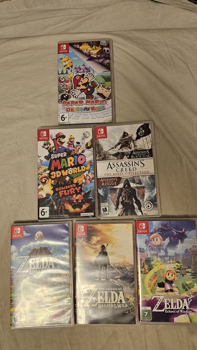 Продам игры на Nintendo switch