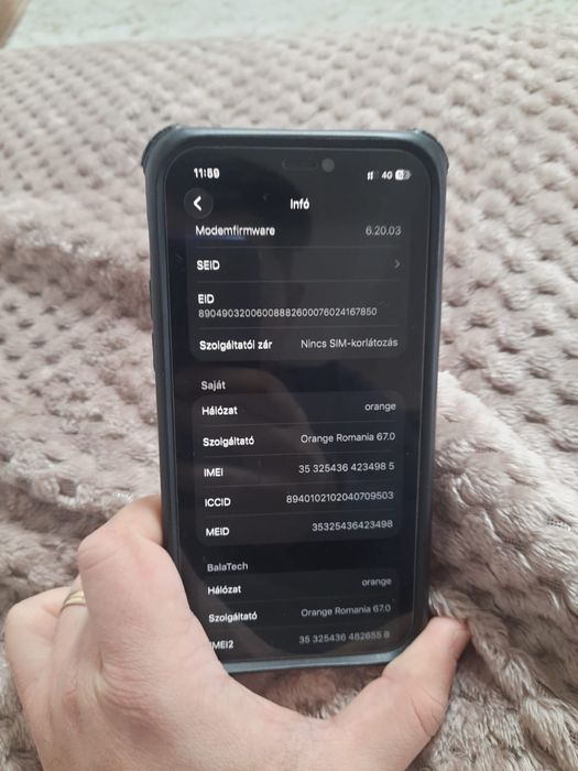 IPhone 12 64GB White in stare foarte buna