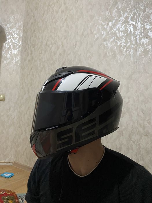 Шлем каска для мото сатылады