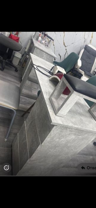 Продам рецепшен и стол для маникюра