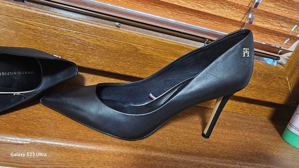 Дамски елегантни обувки на ток, Tommy Hilfiger