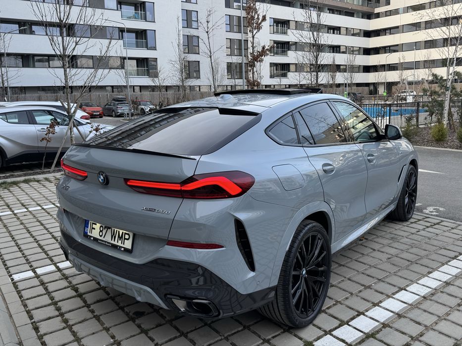 BMW X6 3.0X-Drive  16.000KM IconicGlow SkyLounge Scaune M-Competition