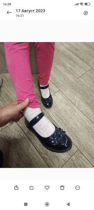 Туфельки для школьницы