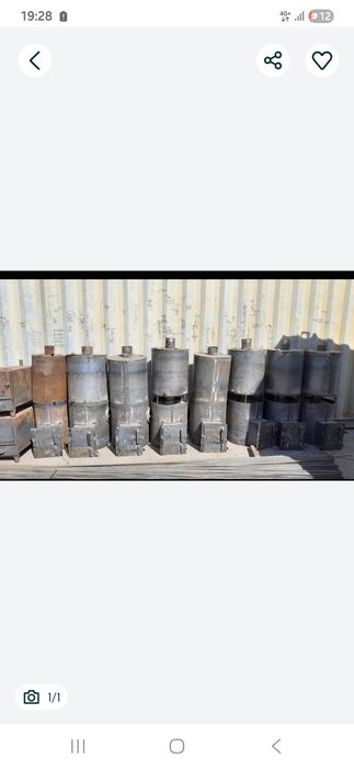 Печи банные с сухопарником