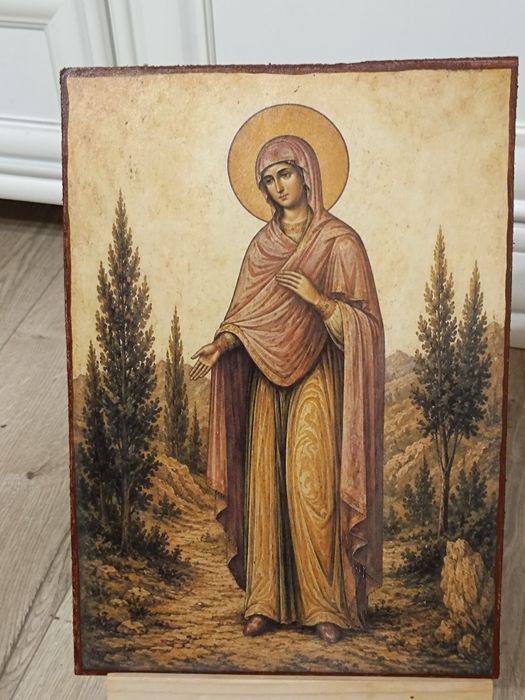 Maica Domnului pe muntele Athos