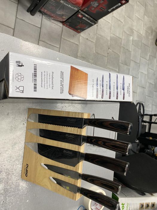 Нови ножове Welmax Puro с магнитна дъска