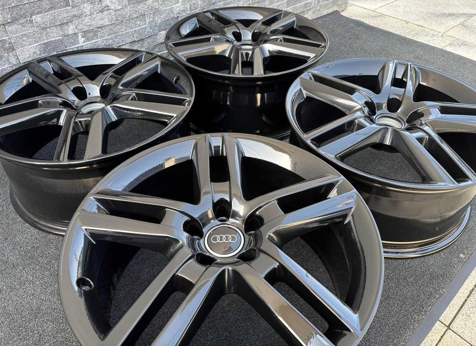 Jante r19 5x112 originale audi negru A4 A6 Q5 vw tiguan passat skoda