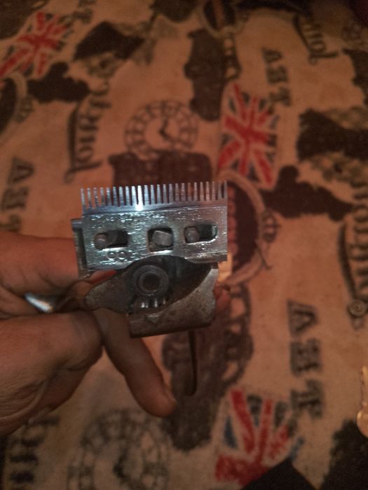 Ръчна машина ретро с нов нож