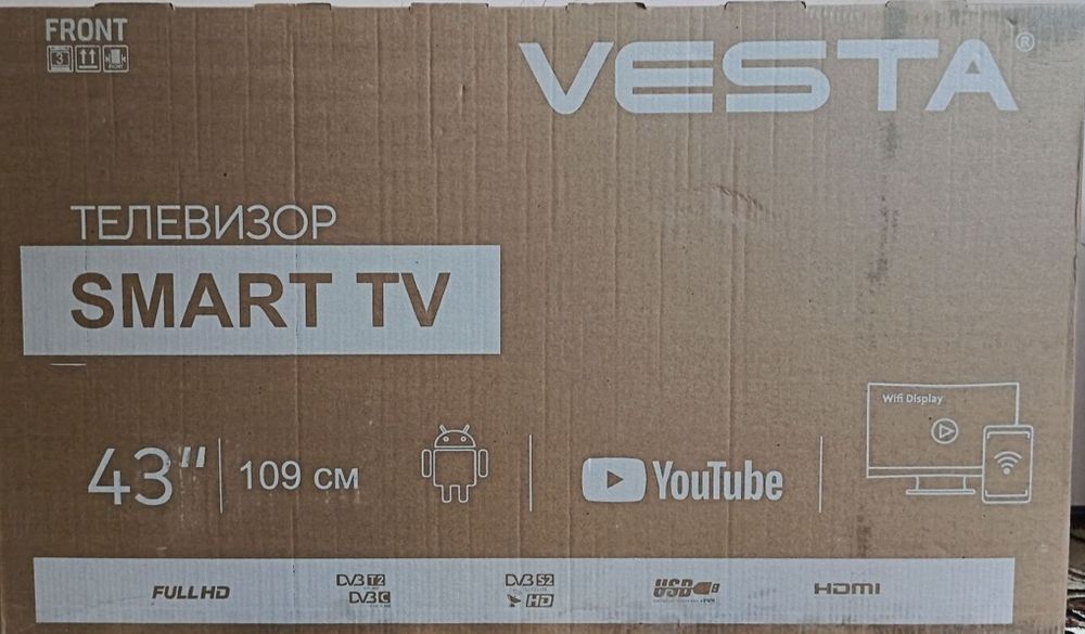 Vesta Smart 43 televizor sotiladi