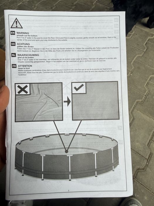 Piscina intex 4 metri