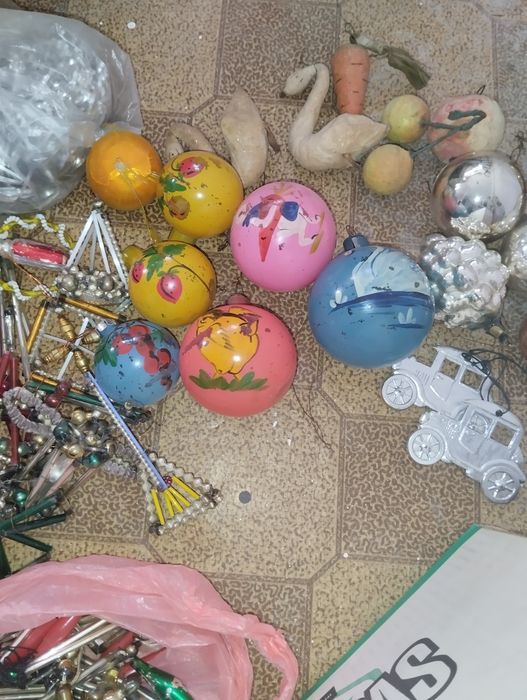 Ёлочные игрушки СССР