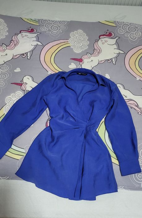 Rochie tip cămașă Zara