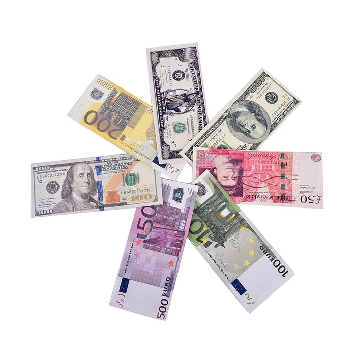 Кошельки в виде банкнот