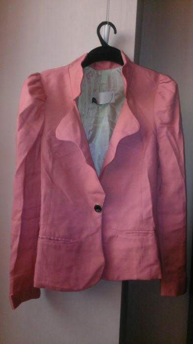 sacou roz somon model slim/cambrat