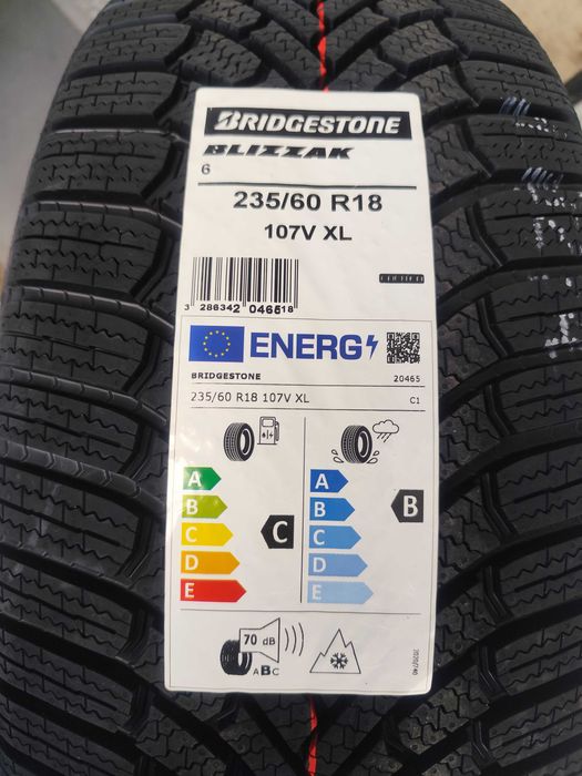 Продавам нови ЗИМНИ гуми BRIDGESTONE BLIZZAK 6 ENLITEN 235/60 R18 107V