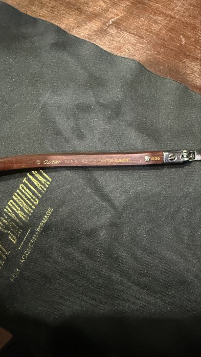 Cartier Santos Dumont Wood & Carbon special