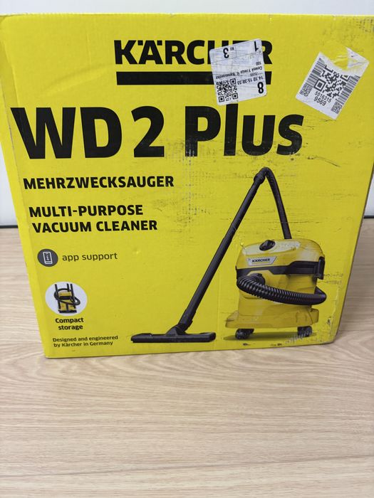 Пылесос Karcher WD 2 Plus