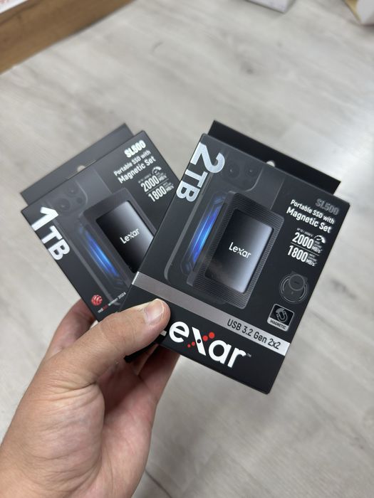 1TB 2TB LEXAR  SL500 Portable SSD Magnetic Set SL300 ham bor ORIGINAL