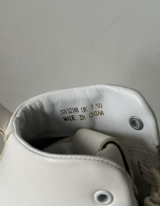 Y-3 Yohji Yamamoto обувки от естествена кожа