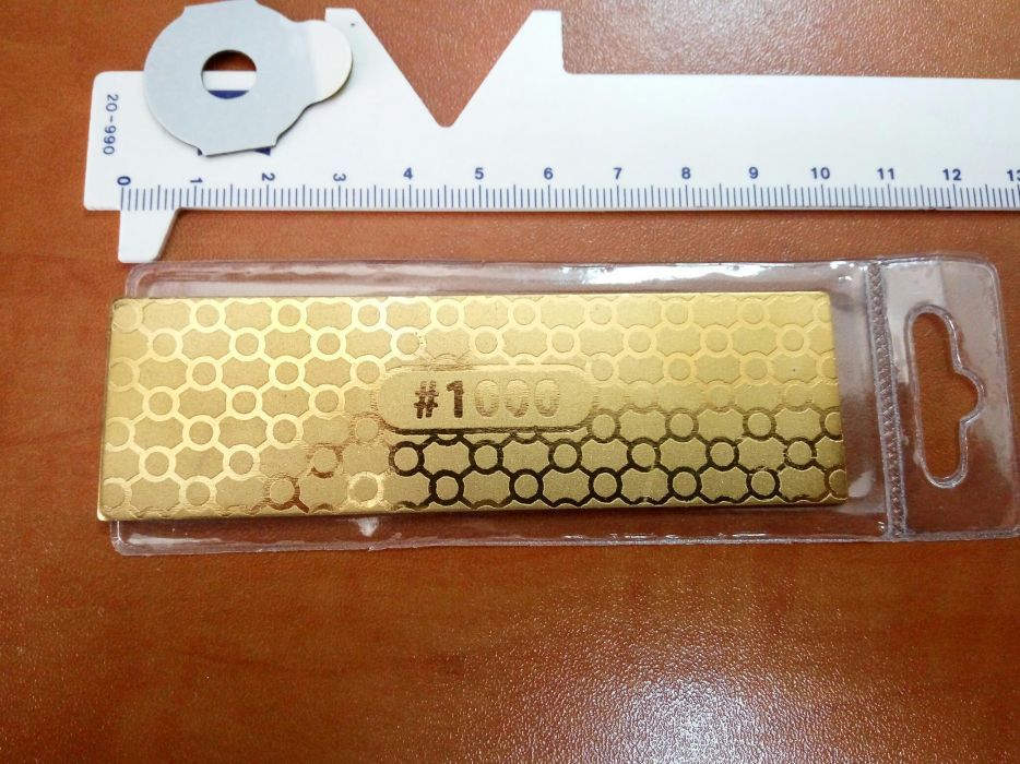 Диамантено точило за ножове с двустранен грит плочка с нова промо цена
