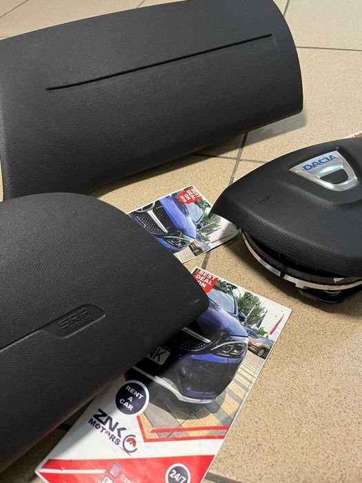Dacia Dokker / Logan 2 airbag volan airbag pasager negru / gri