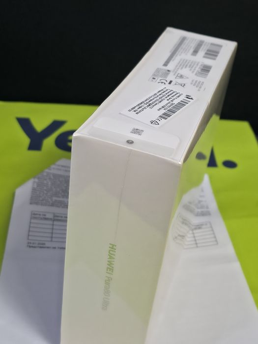 ЗАПЕЧАТАН 512GB Huawei Pura 80 Ultra Yettel Гаранция 2029 Black|Черен