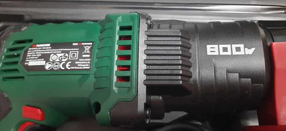Ciocan rotopercutor Parkside 800w,7500bpm(min) 1,2joule,Ø13-24max,Nou!