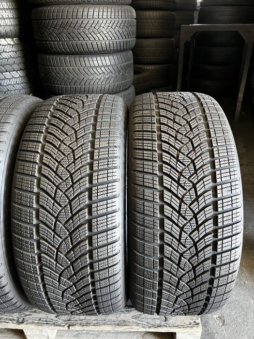 4 anvelope iarna 245/45/18 , 100 H , GoodYear , DOT 2025 , 7.4 mm !