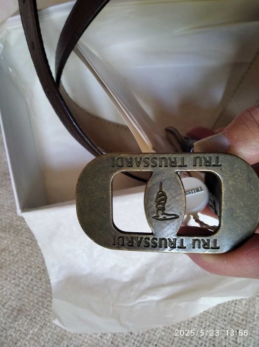 Дамски колан Liu Jo , кожен колан Trussardi унисекс