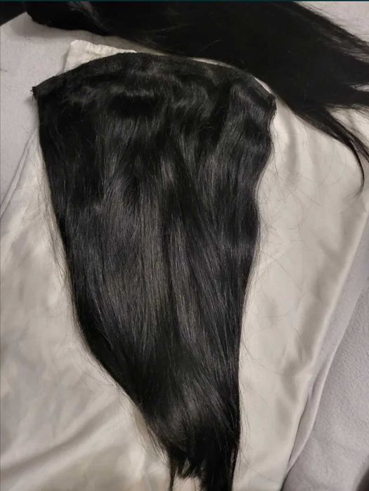 Естествена коса с клипс